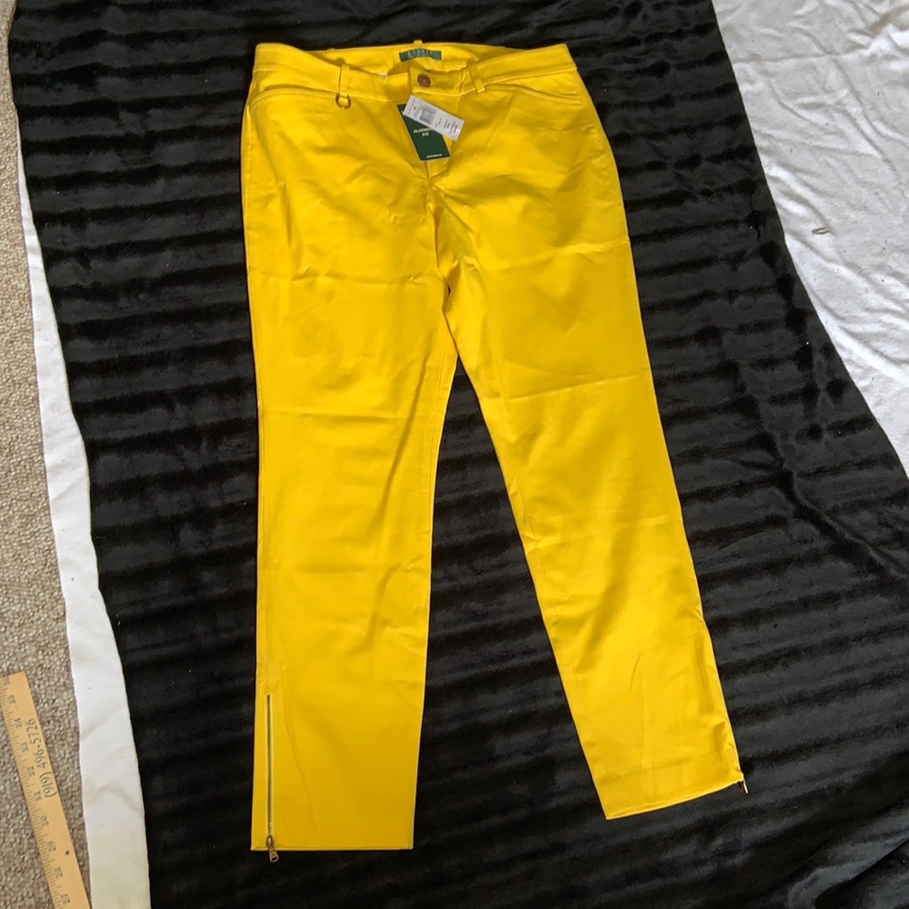 Yellow Women's Pants